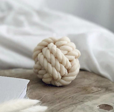 Wool Ball Candle - Chic Sloth