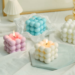 Bubble Cube Candle - Chic Sloth